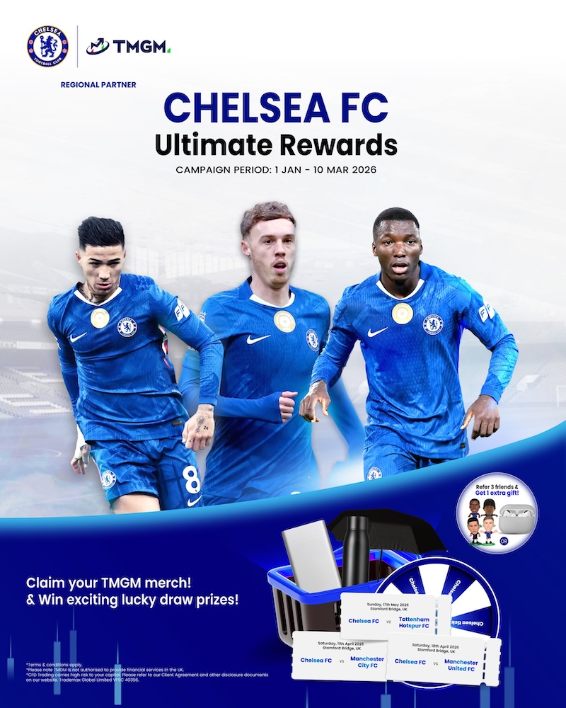 TMGM Launches Chelsea FC Ultimate Rewards: Win Match Tickets & Exclusive Merch