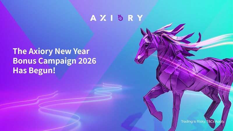 Axiory New Year Bonus 2026: 100% Deposit Bonus Up to $750 and $42,000 Lottery