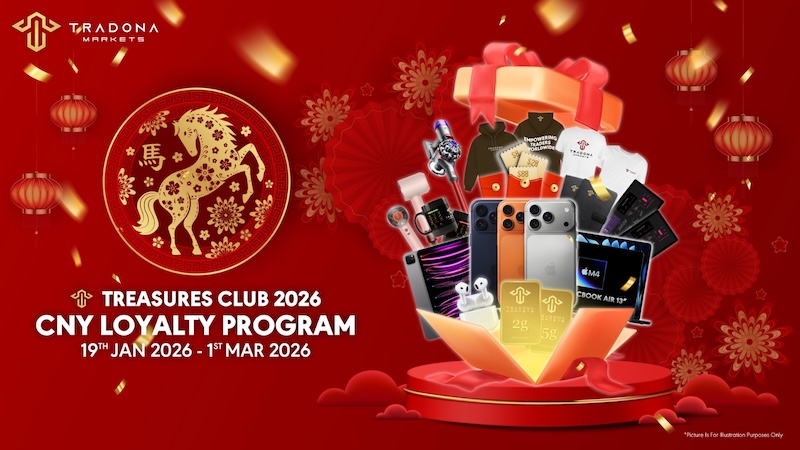Tradona Markets Launches Treasures Club 2026 CNY Loyalty Program With Trade-and-Redeem Rewards