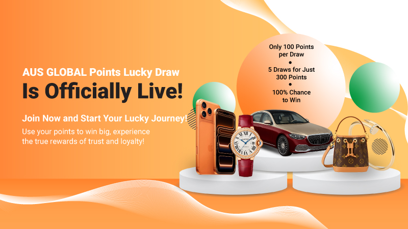 AUS Global Launches Points Lucky Draw Offering Luxury Prizes for Traders
