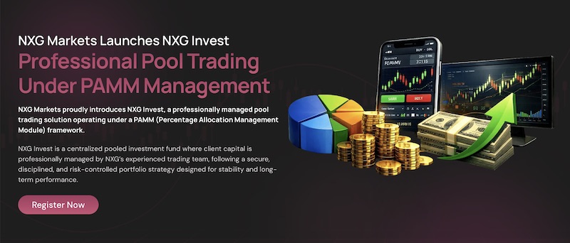 NXG Markets Introduces NXG Invest PAMM Pool for Professionally Managed Trading Solutions