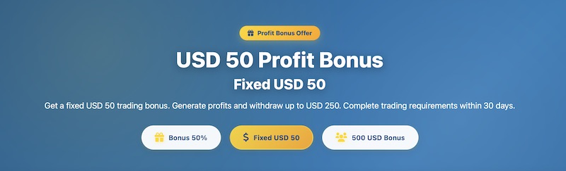 CTForex No Deposit Bonus - $50 Trading Bonus