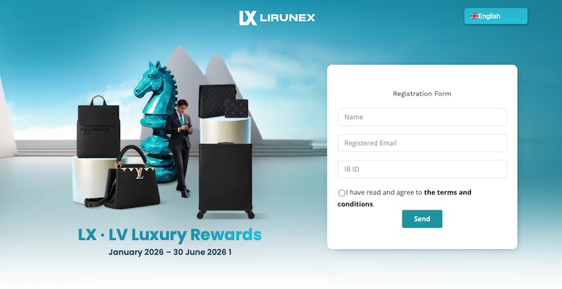 Turn Trading Performance into Luxury: Lirunex Unveils LX · LV Rewards Promotion for IBs