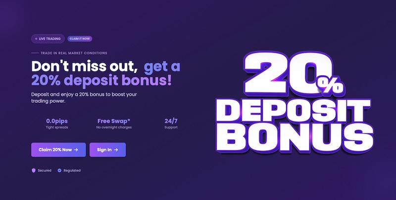 Trading Pro - 20% Deposit Bonus