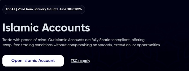 Trade Shariah-Compliant with 24Markets’ Islamic Accounts – Swap-Free Trading Available
