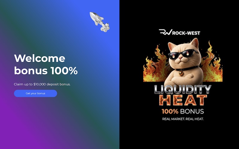 Rock-West ─ 100% Deposit Bonus