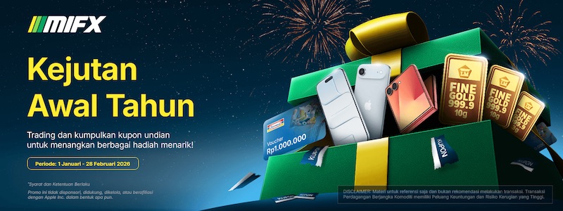 MIFX Launches New Year Trading Lucky Draw with Prizes up to 26g Gold