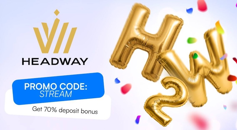 Headway Unveils STREAM Deposit Bonus: 70% Trading Boost Available for 7 Days Only