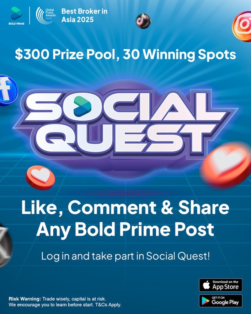 Bold Prime Kicks Off Social Quest With $300 Prize Pool for Traders