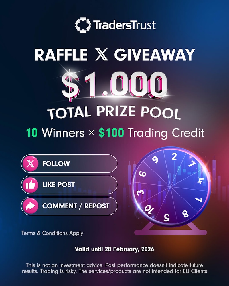 TradersTrust Launches $1,000 Raffle Giveaway for 10 Lucky Traders