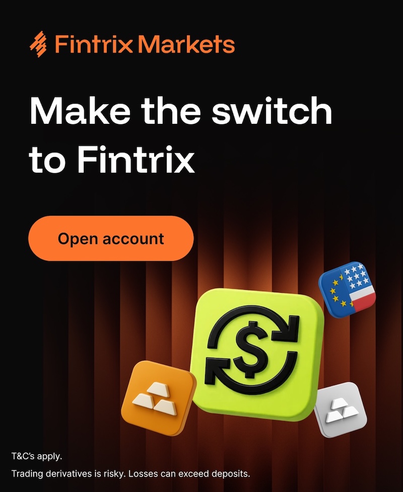 Switch to Fintrix and Get Paid to Trade: Up to US$2,000 Instant Cashback on FX and Gold