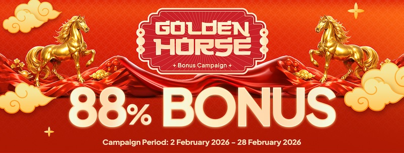 Bold Prime ─ 88% Golden Horse Bonus