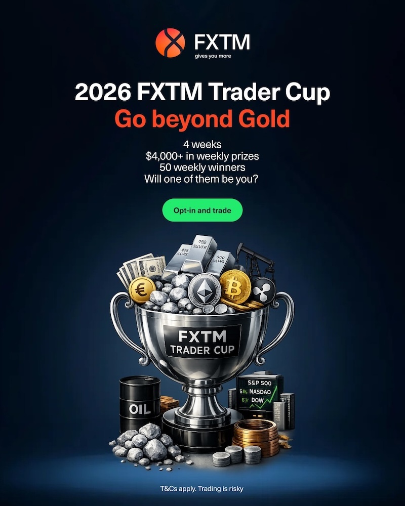 2026 FXTM Trader Cup: Rise Through the Tiers and Win Weekly Rewards