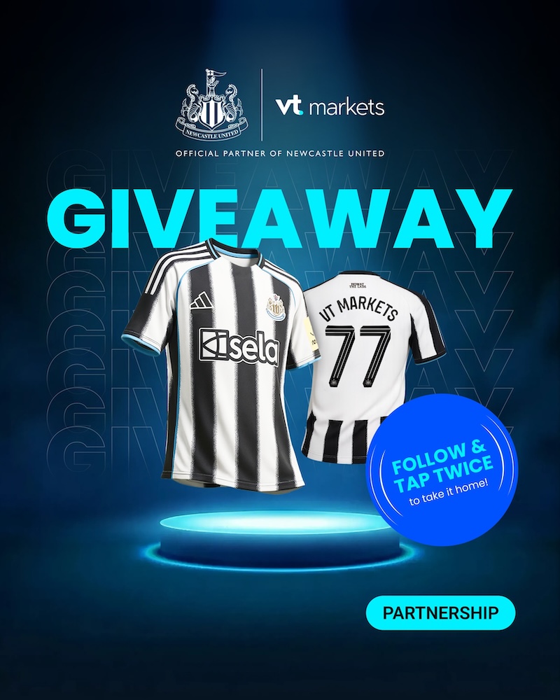 Win a Custom Newcastle United #77 Jersey in VT Markets’ Global Giveaway