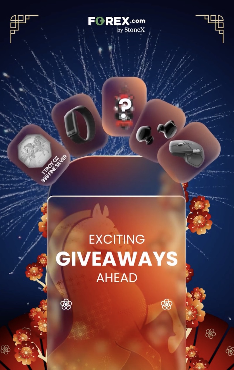 FOREX.com Singapore Lunar New Year Giveaway: Win One of Five Surprise Prizes in 2026 Promotion