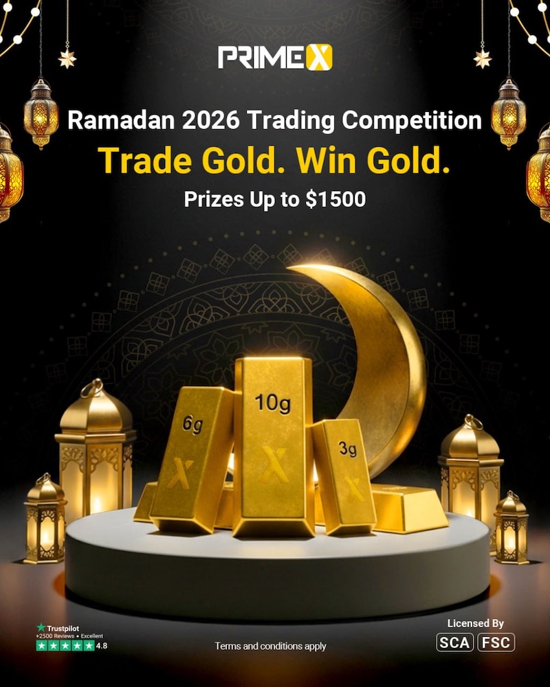 Ramadan Trading Contest 2026: Turn Your Gold Trades into Real Rewards with PrimeX Capital