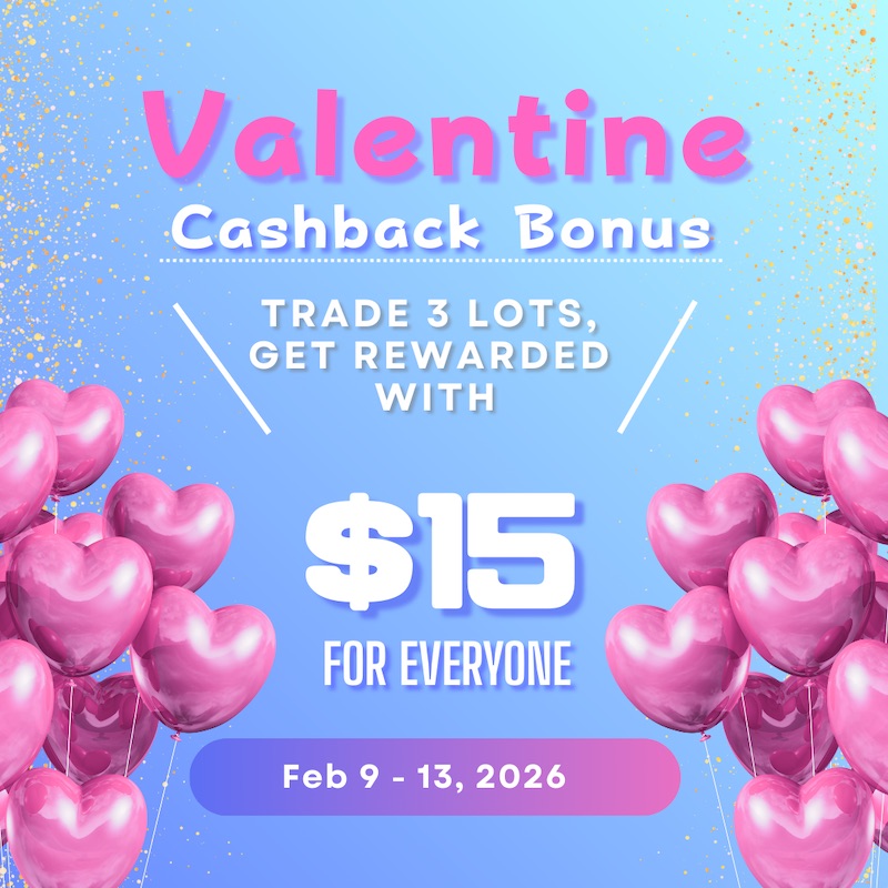 MYFX Markets Spreads Valentine Cheer With US$15 Trading Bonus for Active FX and Metals Traders