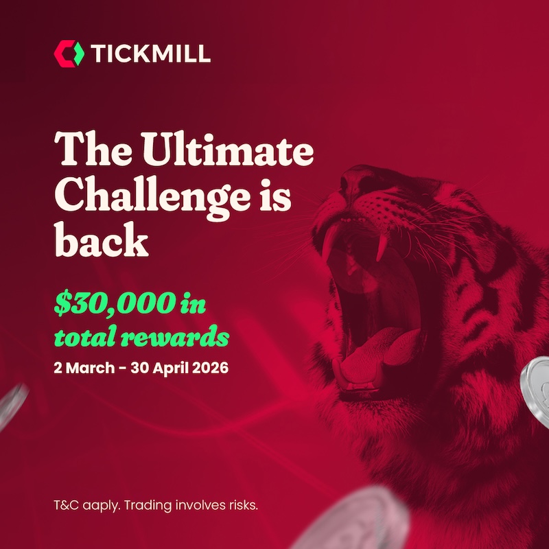 Tickmill Launches $30,000 Ultimate Trading Challenge With $12,000 Top Prize