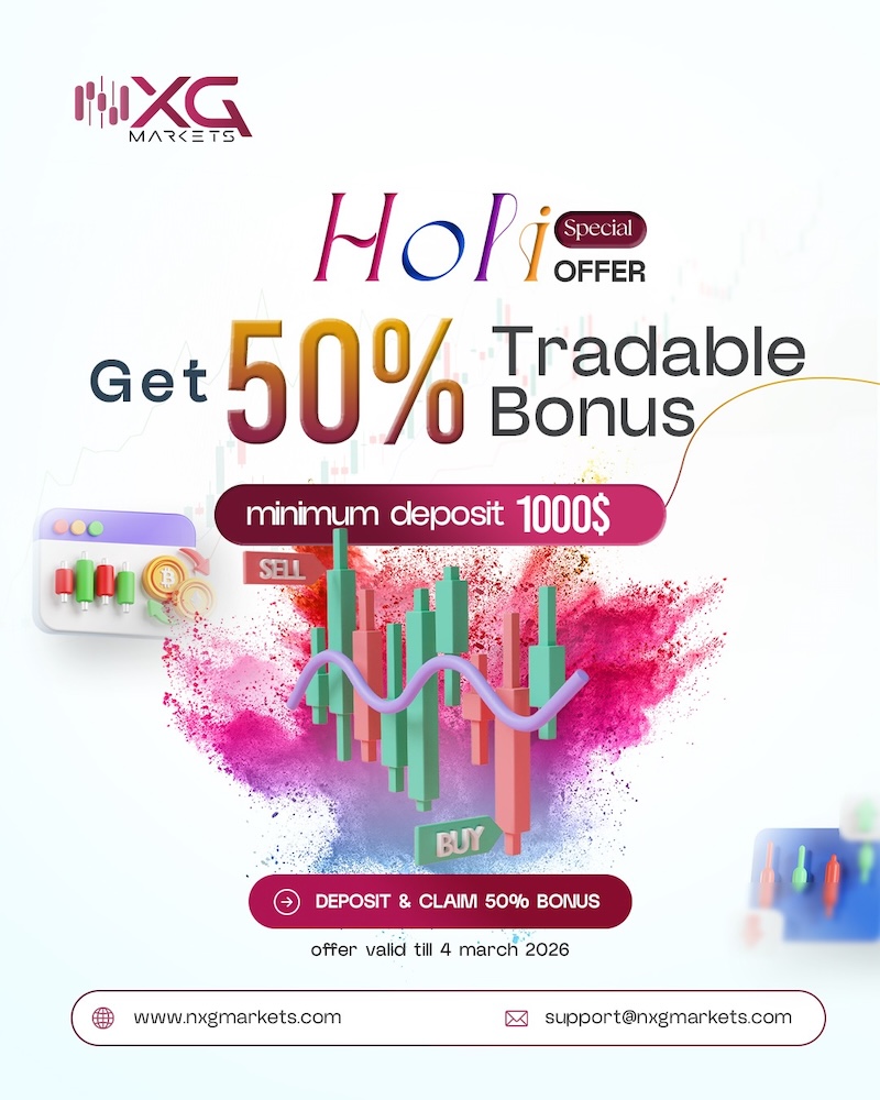 NXG Markets Marks Holi 2026 with Exclusive One-Day 50% Tradable Deposit Bonus