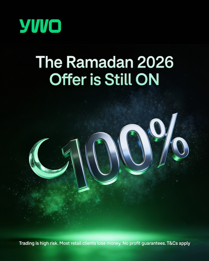 YWO Launches Ramadan 2026 100% Deposit Bonus for Forex Traders