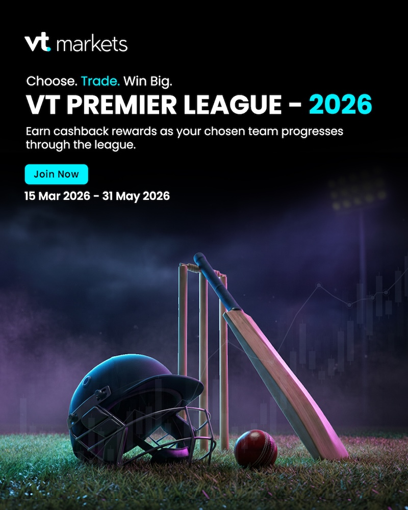 VT Markets Launches “VT Premier League 2026” Promo with Cashback Rewards Tied to Cricket Season Performance