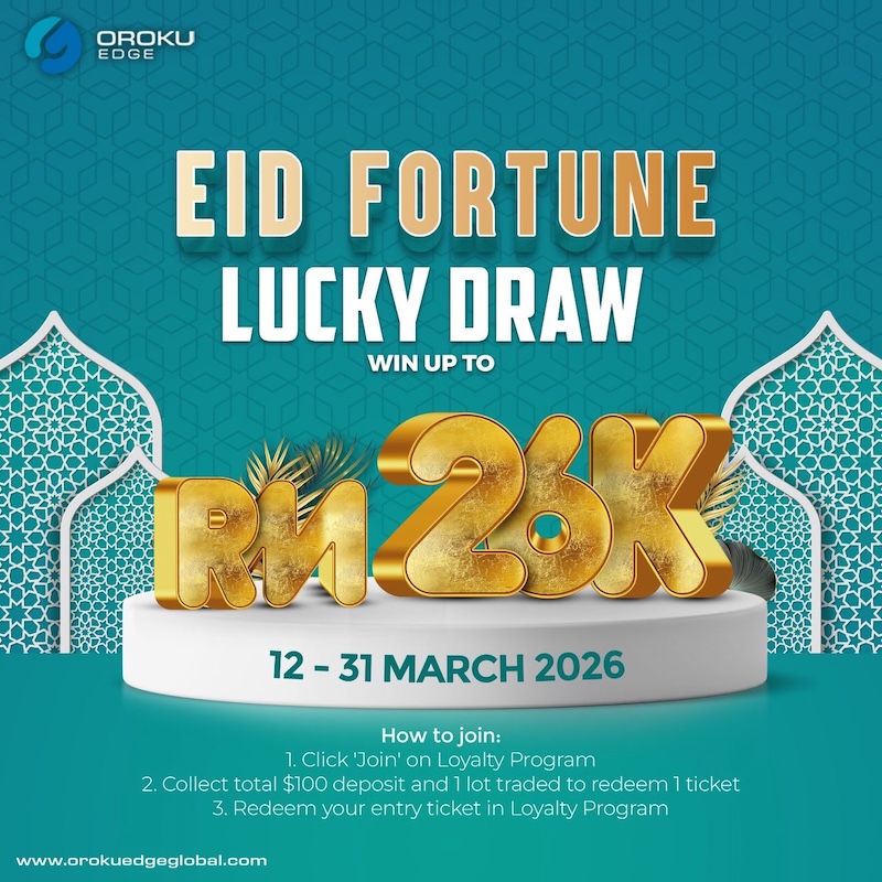 Oroku Edge Launches Eid Fortune Lucky Draw Offering Up to RM26K in Prizes for Malaysian Traders