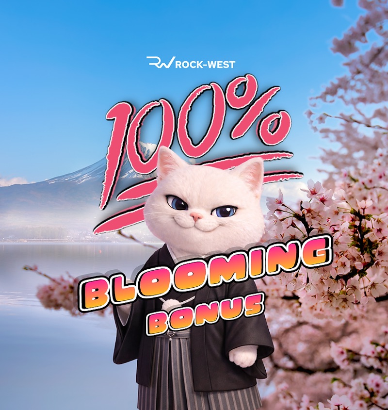 Unlock Double Trading Power: Rock-West’s BLOOMING 100% Deposit Bonus Up to $10,000