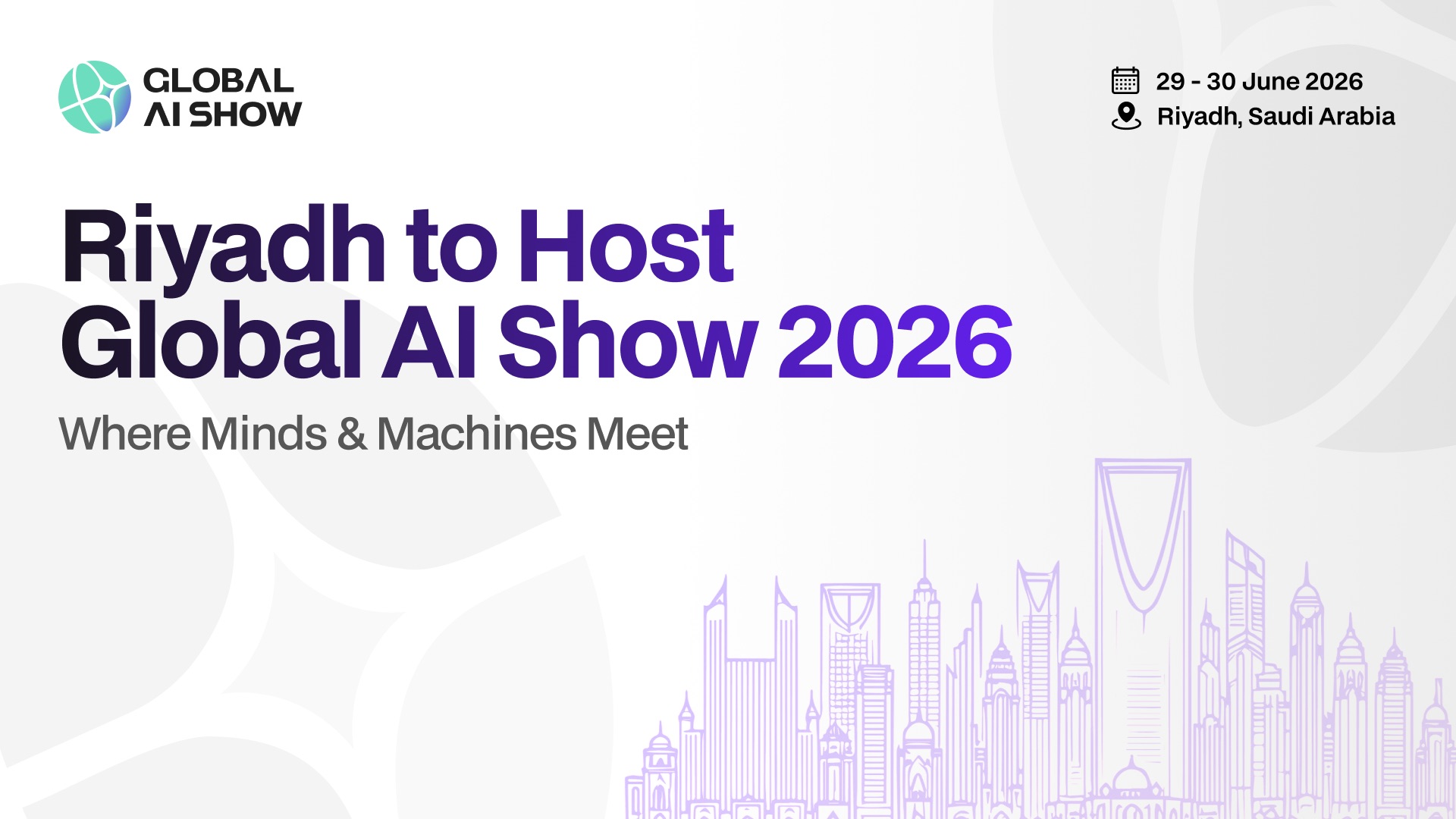 Global AI Show 2026 – Riyadh