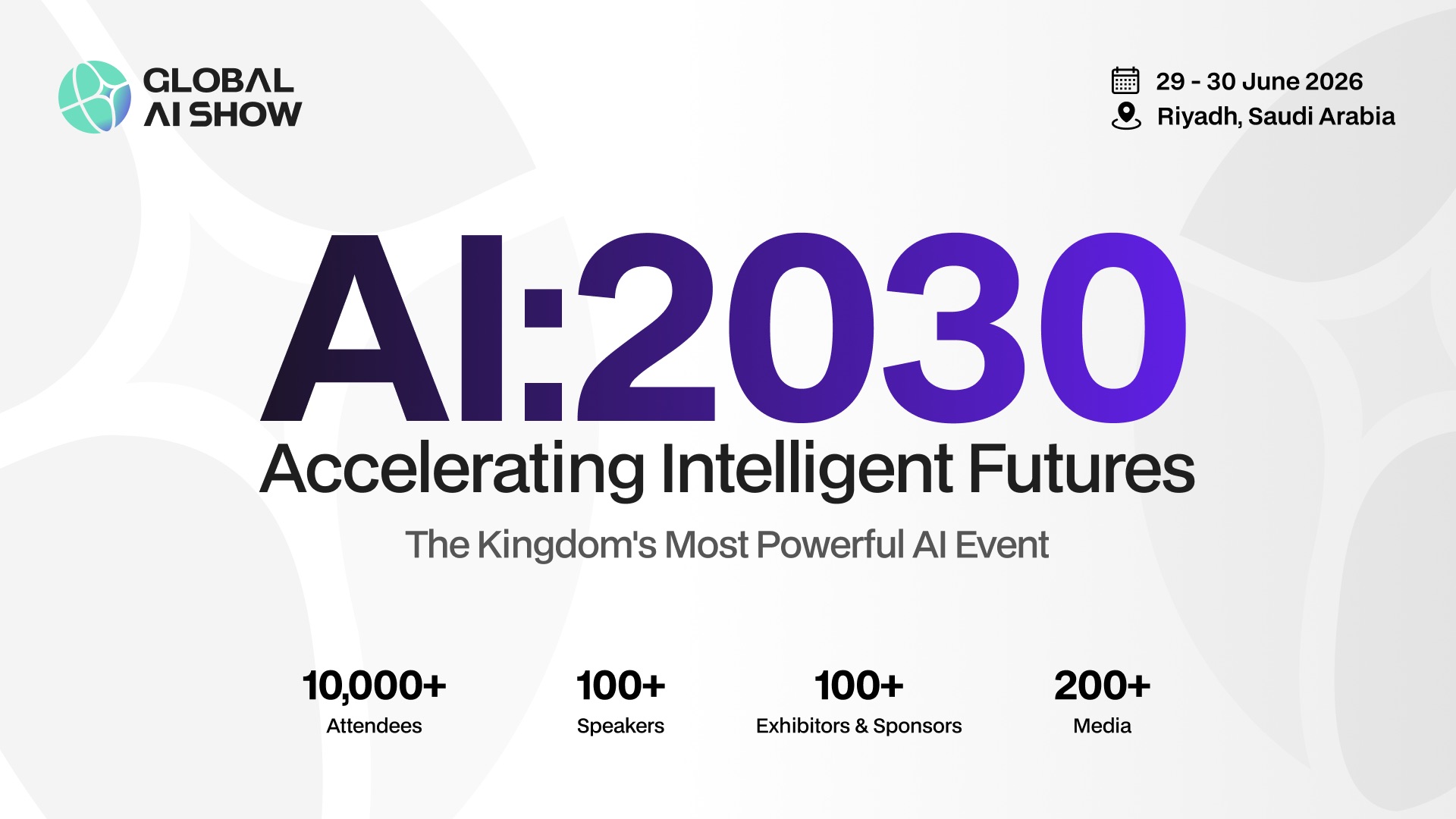 Global AI Show 2026 – Riyadh PR 1