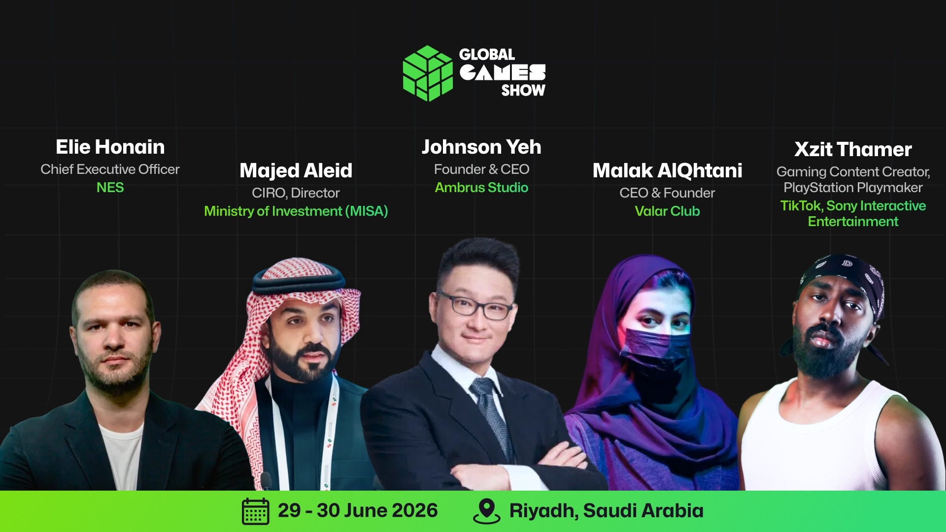 Global Game Show 2026 – Riyadh PR2 March 26