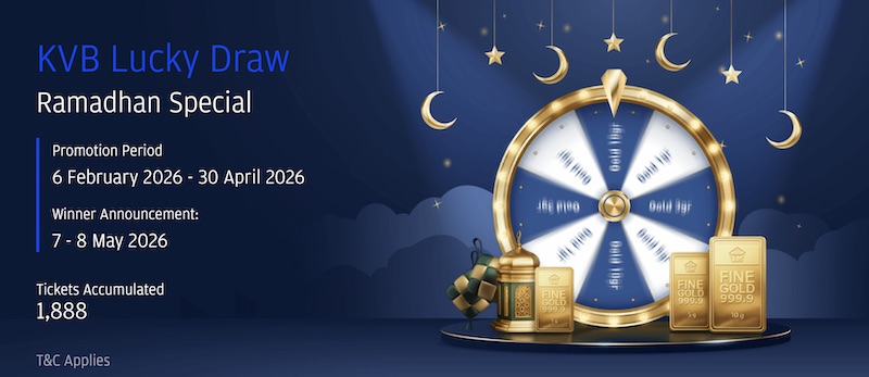 KVB Launches Ramadhan Lucky Draw 2026 with 46 Gold Prizes for Active Traders