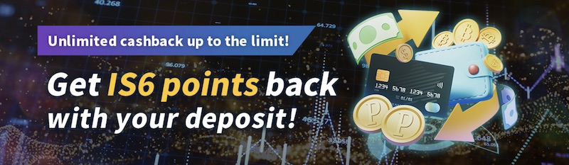 IS6FX Ignites Trading Activity with Limited-Time 1% Deposit Cashback Campaign Offering Up to 1,000 ISP