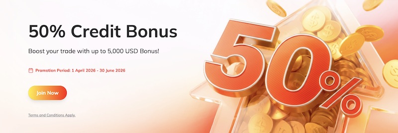 ETO Markets ─ 50% Credit Bonus