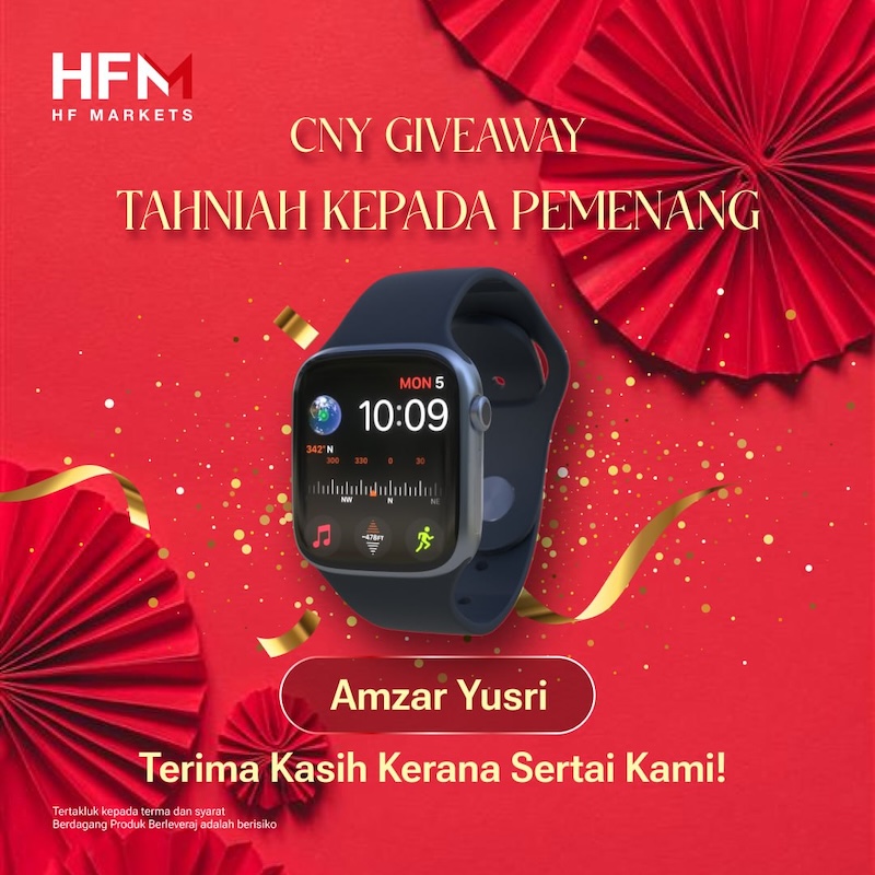 HFM Malaysia Concludes CNY Giveaway Campaign with Apple Watch Prize Winners Announced