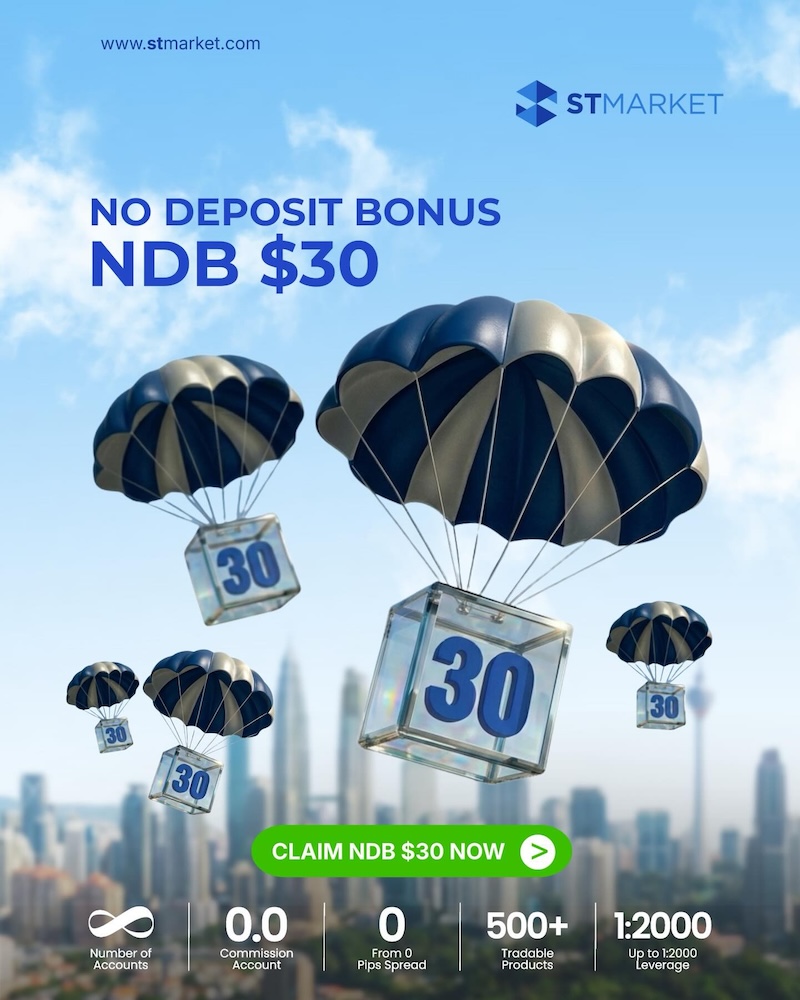Zero Deposit, Real Trades: ST Market’s $30 Bonus Sparks Interest Among New Traders