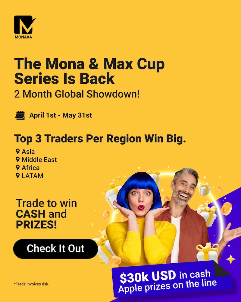 Monaxa Launches Mona & Max Cup Global Trading Challenge for High-Performance Traders