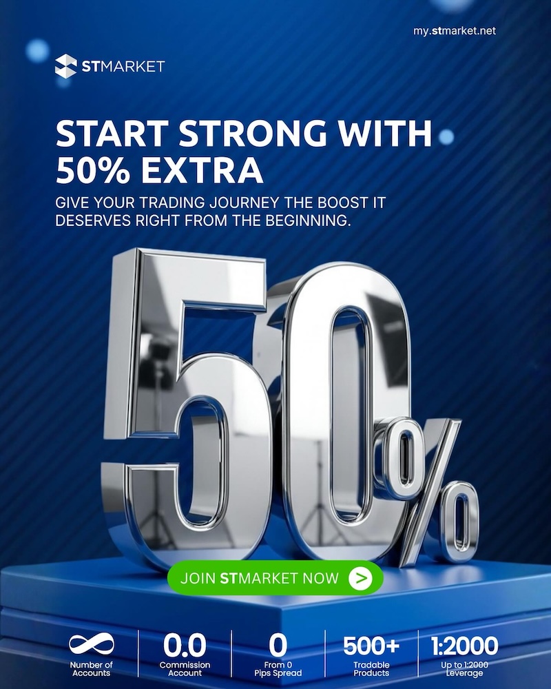 ST Market - 50% Deposit Bonus