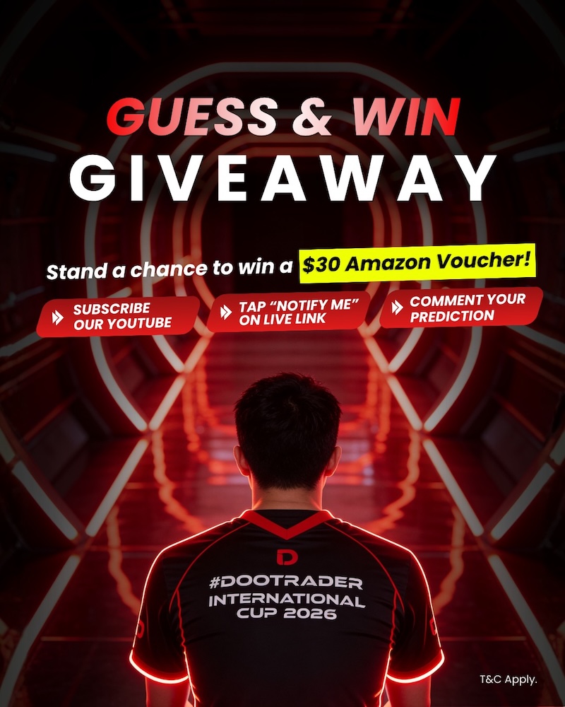 Doo Prime Launches “Guess & Win” Giveaway for DooTrader International Cup 2026 with $30 Amazon Voucher Prize