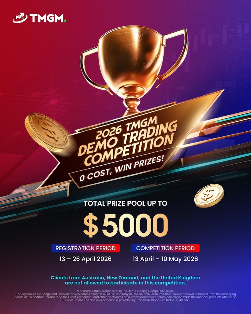 TMGM Launches 2026 Demo Trading Competition: Zero-Risk Global Trading Challenge with Exciting Prizes