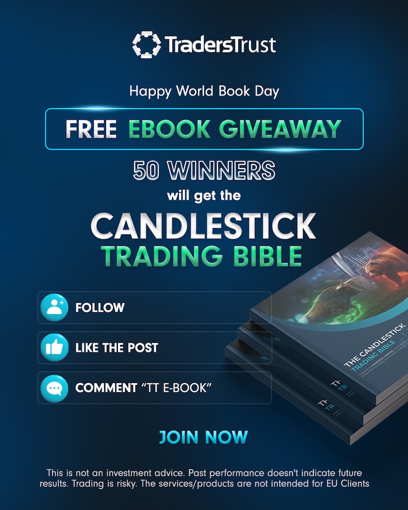 TradersTrust Announces “Big Giveaway – Happy World Book Day” Forex Trading eBook Promotion