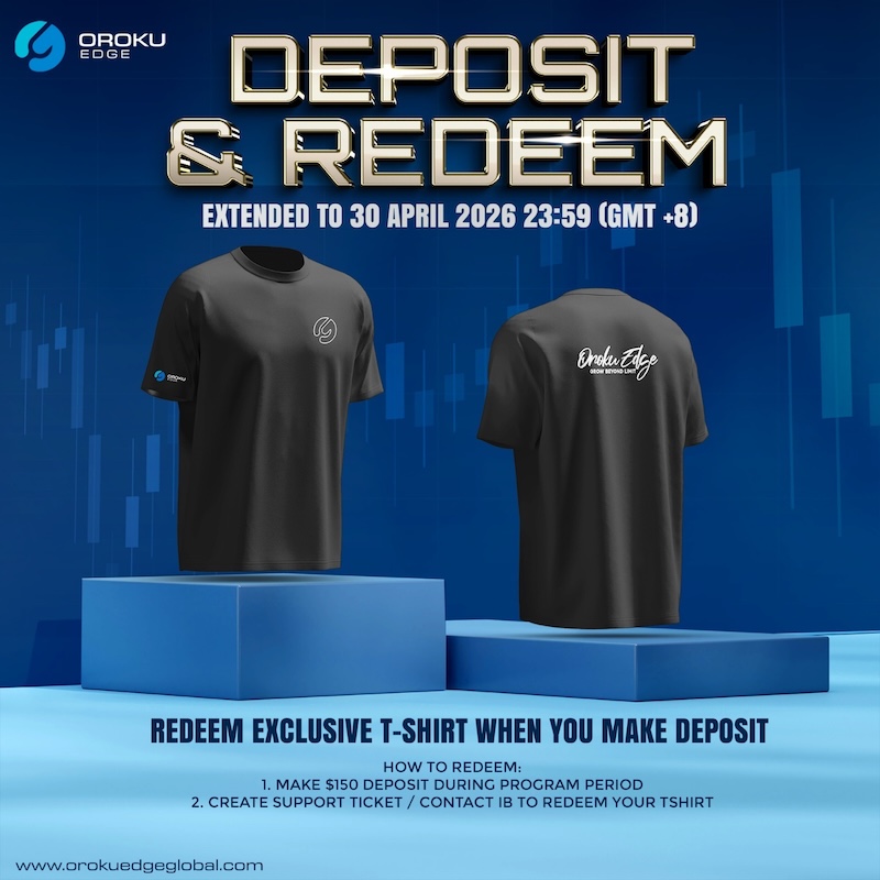 Oroku Edge T-Shirt Promotion Ends Today: Last Chance to Deposit $150 and Redeem Offer Until 30 April 2026