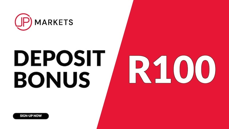 JP Markets No Deposit Bonus - R100 Welcome Bonus