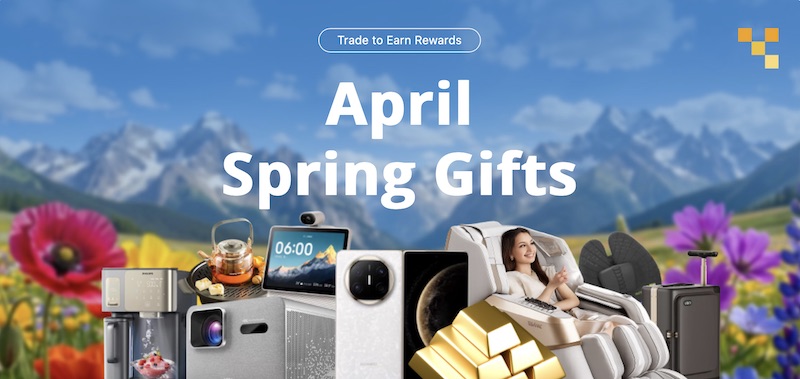 Mega Fusion Launches “MegaFusion April Exclusive Rewards Event” with Tiered Gifts for Active Traders