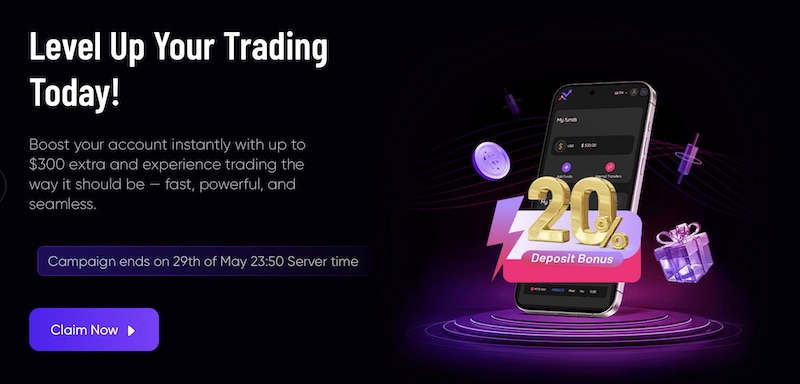 Inveslo - 20% Deposit Bonus