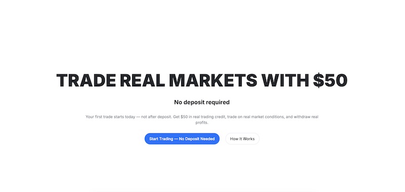 GLEX No Deposit Bonus - $50 Trading Bonus