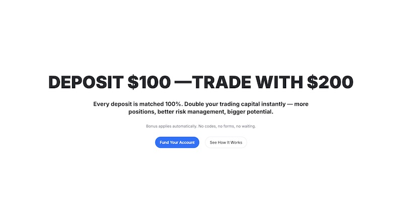 GLEX - 100% Deposit Bonus