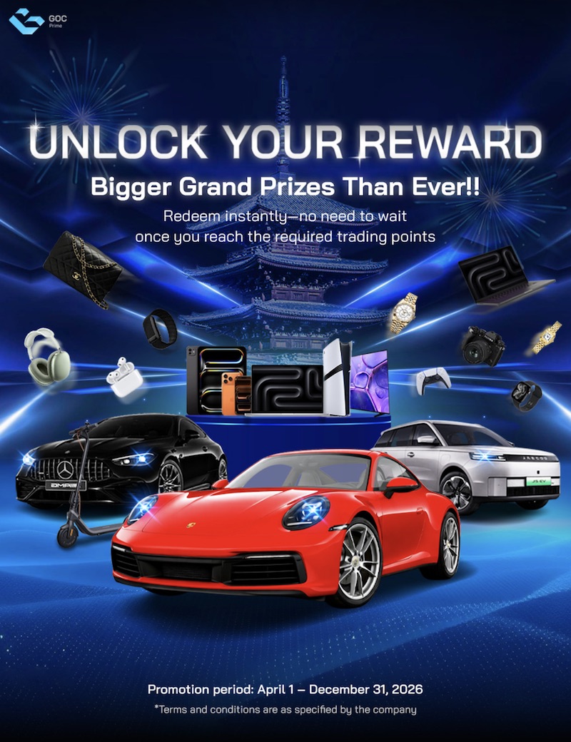 GOC Prime Unveils Updated Point Mall Rewards: Trade More, Earn Faster, Redeem Luxury Gifts from Cars to Electronics (2026)