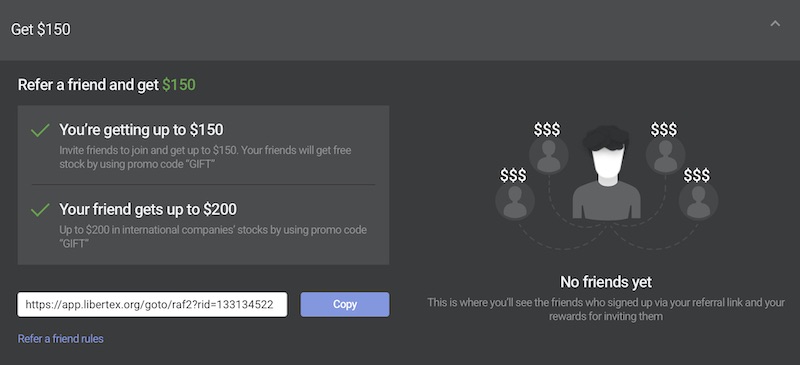 Libertex Launches “Refer a Friend” Promotion Offering Up to $150 Bonus per Referral with Tiered Deposit Rewards
