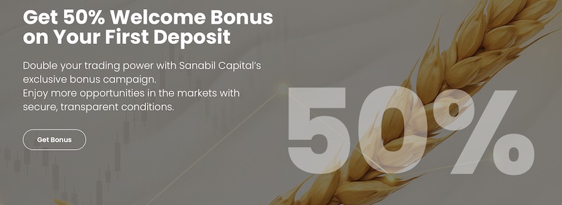 Sanabil Capital - 50% deposit Bonus