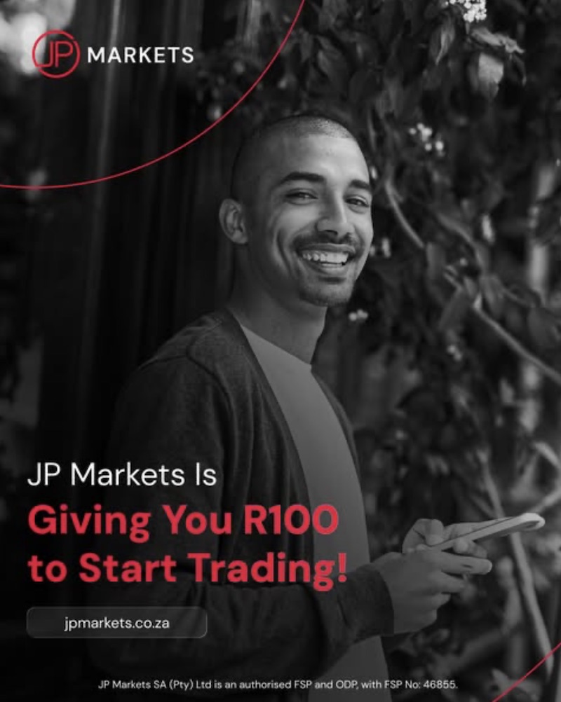 JP Markets Launches R100 Welcome Bonus for New and Inactive Traders After Account Verification